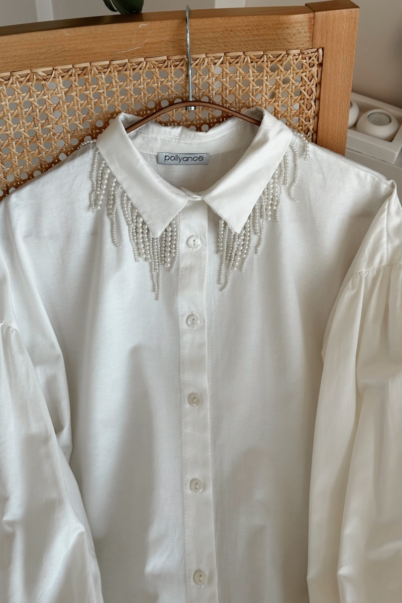 Pearl White Tunic 