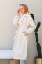 Alyona Beige Trench Coat