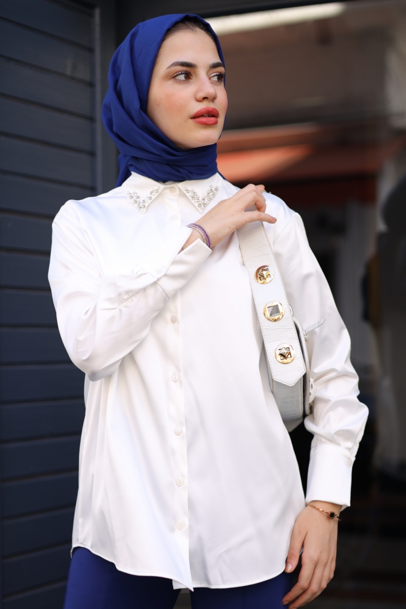 Arima White Tunic