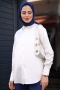 Arima White Tunic