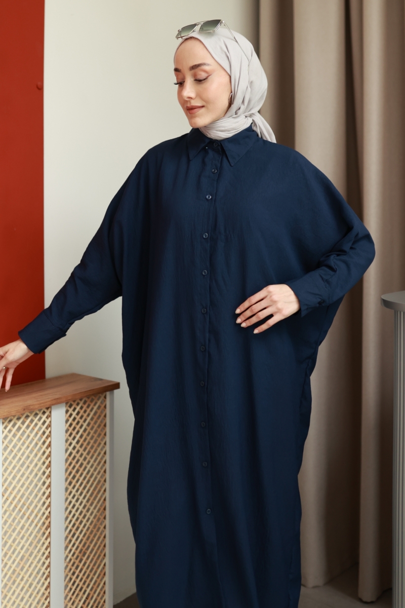 Edgar Navy Blue Tunic