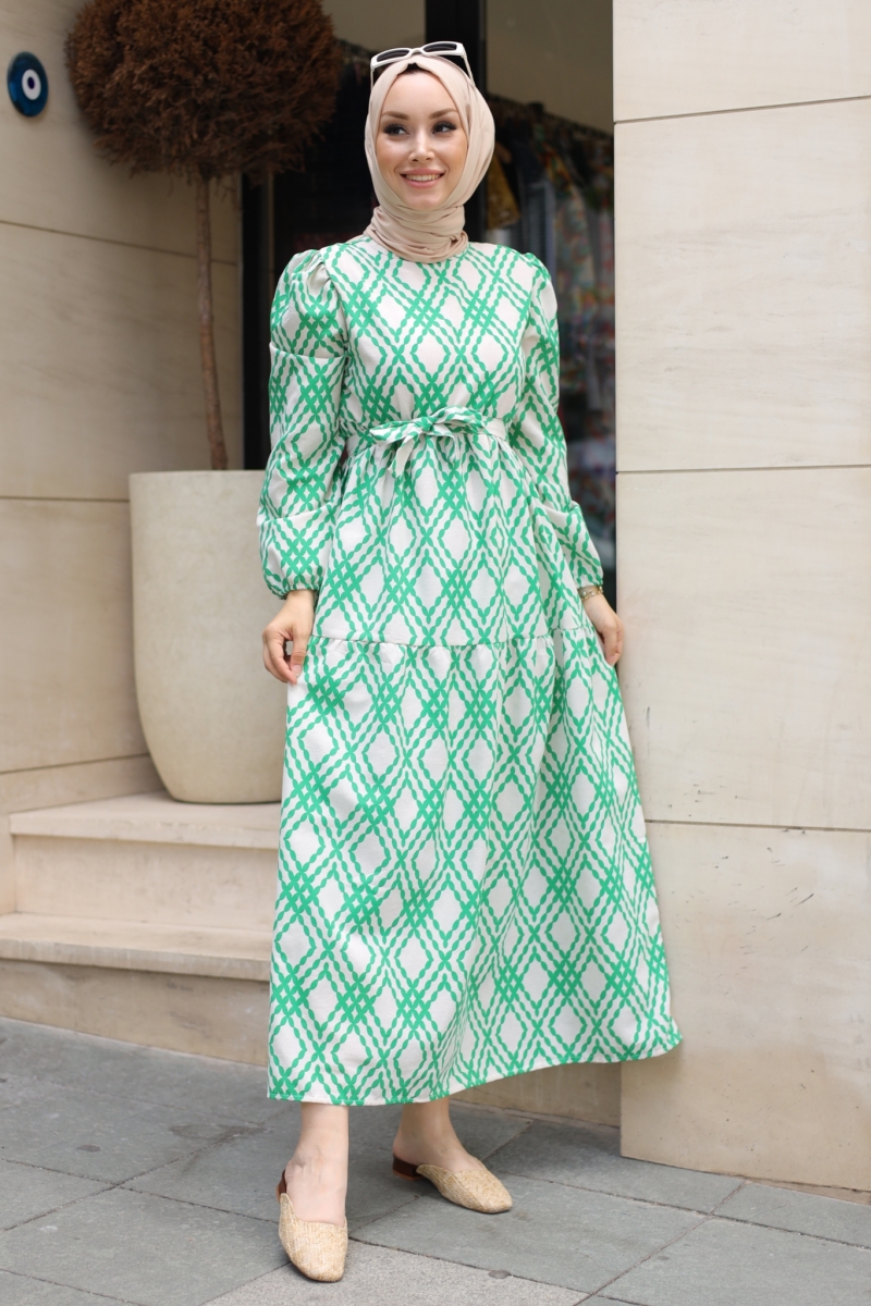 Lille Green Dress