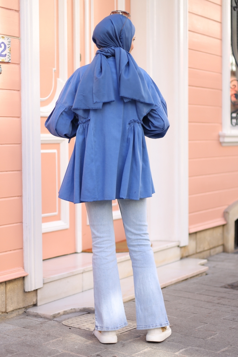 Page Indigo Tunic