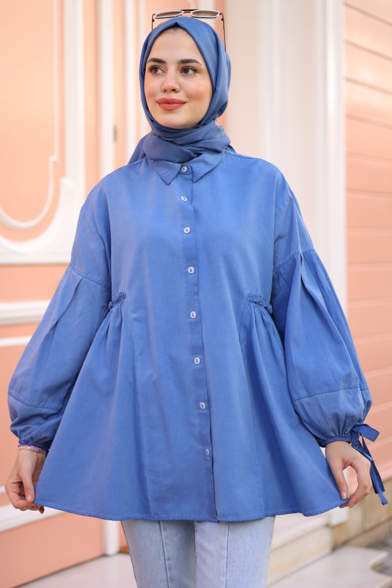 Page Indigo Tunic