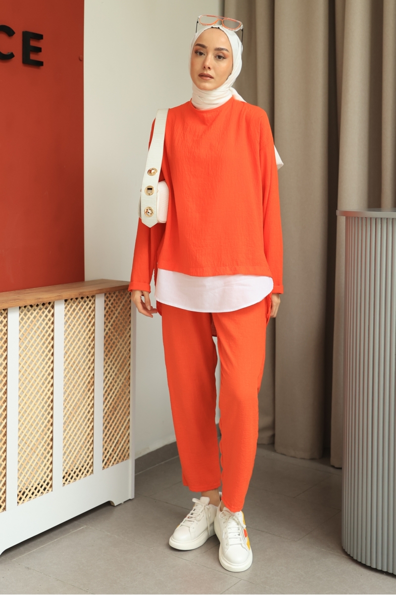 Patri Orange Suit    