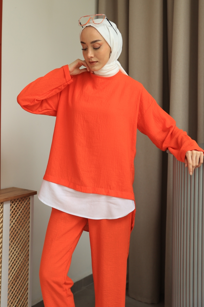 Patri Orange Suit    