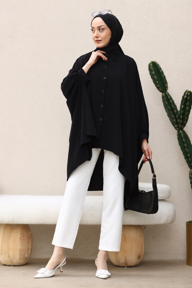 Wilma Black Tunic 