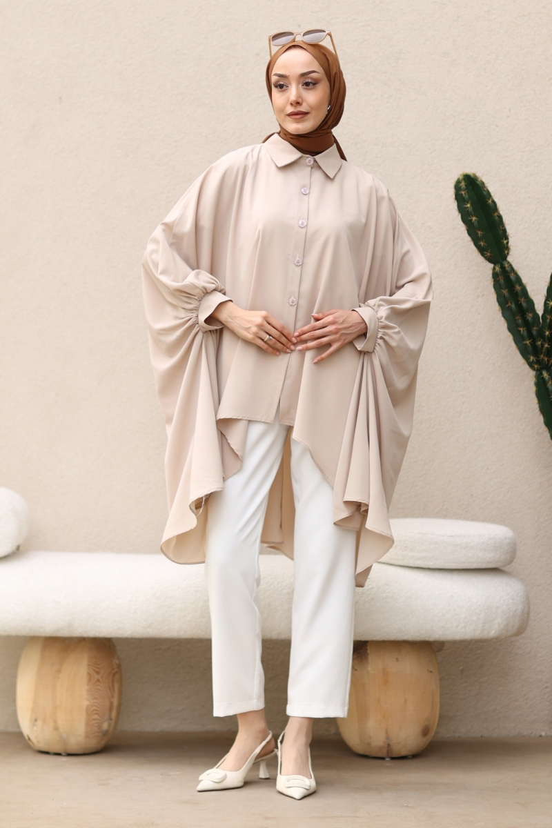 Wilma Beige Tunic