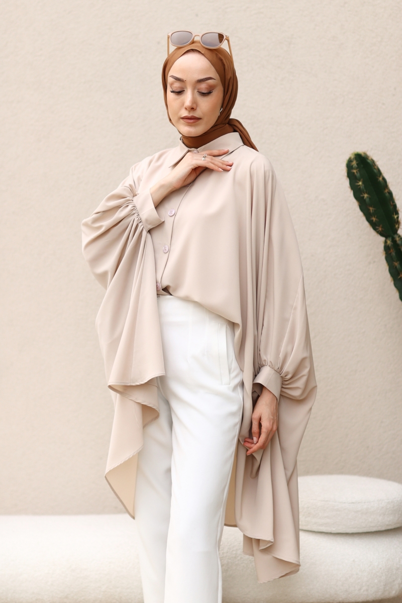 Wilma Beige Tunic