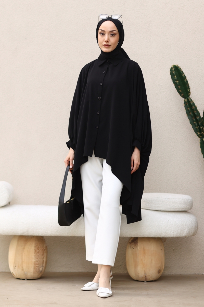 Wilma Black Tunic 