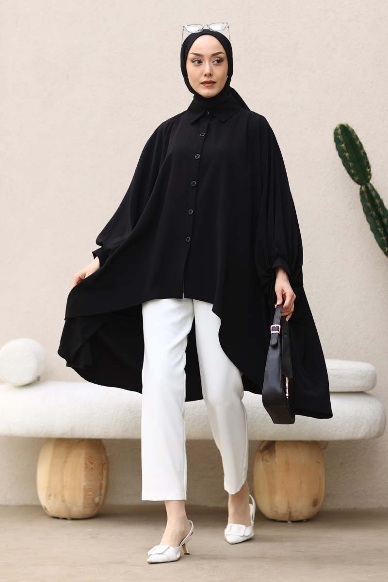 Wilma Black Tunic 