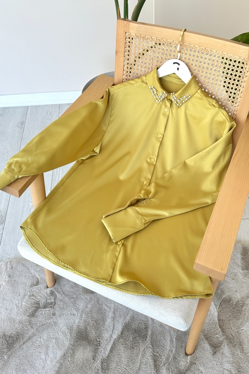 Arima Oil Green Tunic