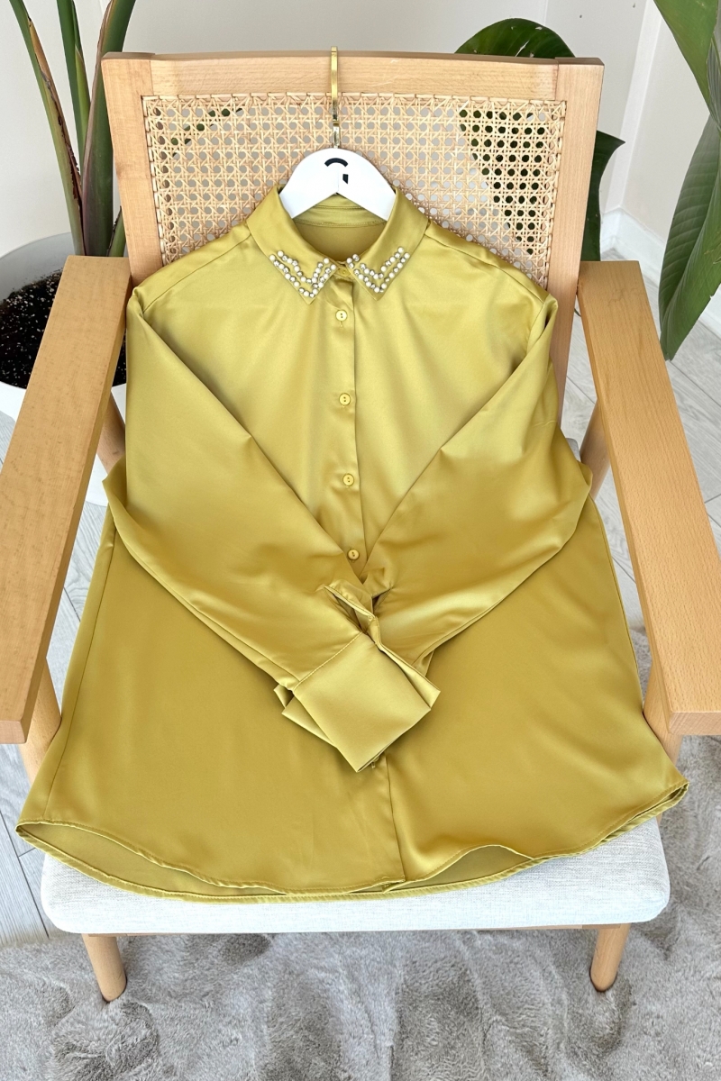 Arima Oil Green Tunic