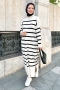 Ases Ecru Knitwear Dress 