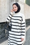 Ases Ecru Knitwear Dress 