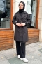 Bagy Black Trench Coat