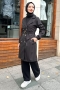 Bagy Black Trench Coat