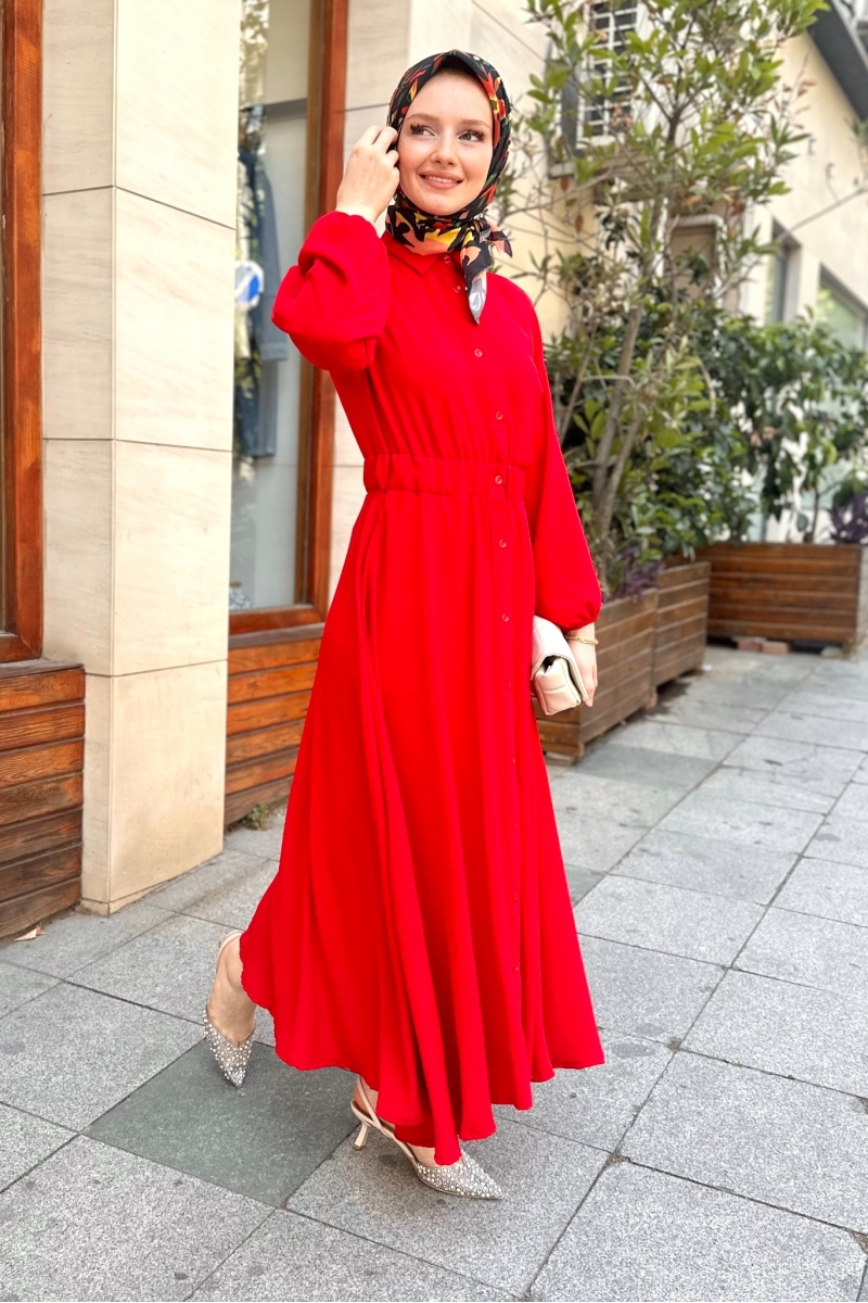 Karam Red Dress