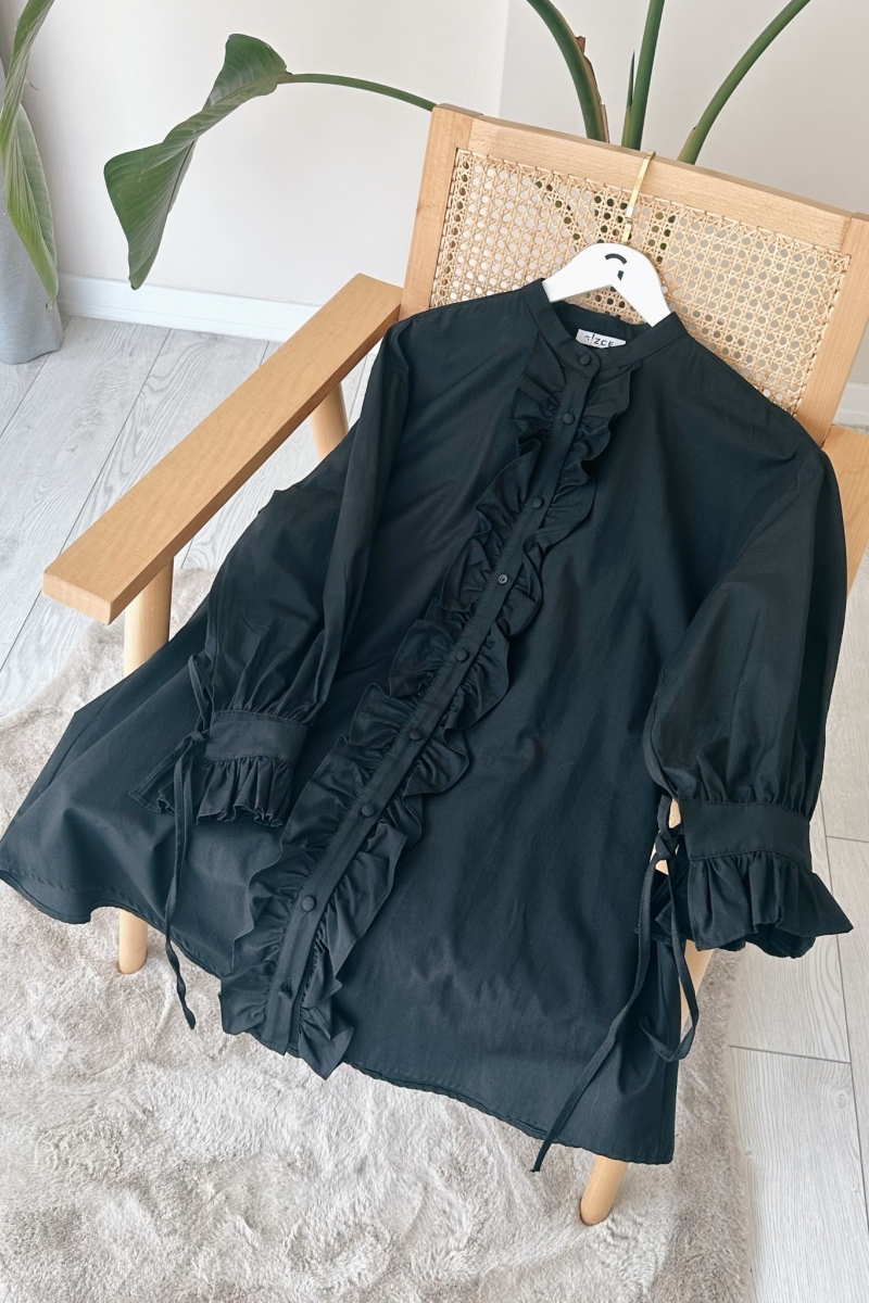 Levin Black Tunic  