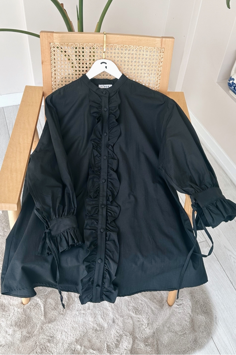 Levin Black Tunic  