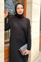 Mave Black Knitwear Dress