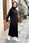 Mave Black Knitwear Dress