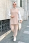 Mihra Beige Triple Suit