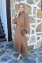 Moly Camel Dress 