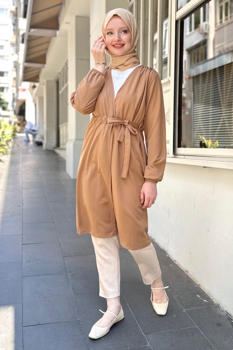 Monty Camel Kimono 