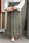 Nefel Khaki Skirt