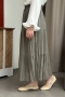 Nefel Khaki Skirt