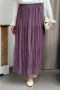 Nefel Plum Skirt