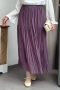 Nefel Plum Skirt