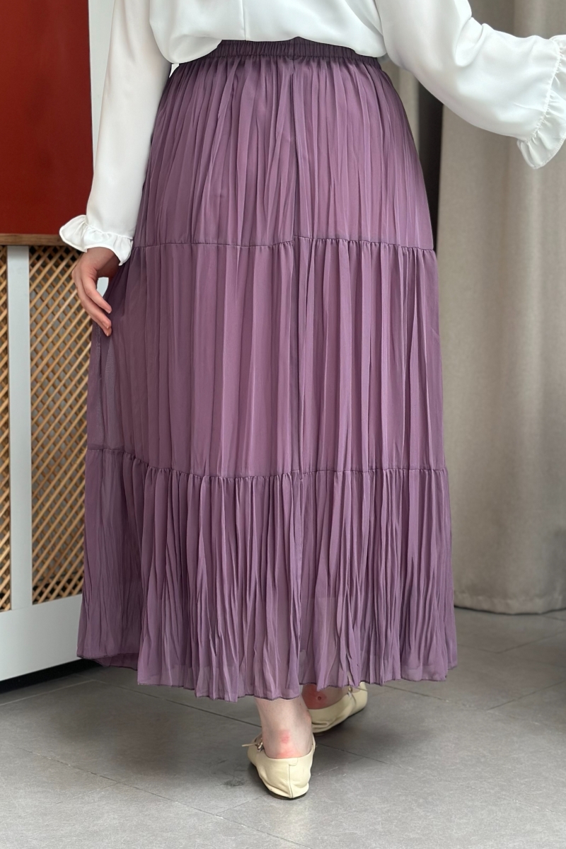 Nefel Plum Skirt