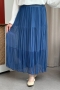 Nefel Blue Skirt  