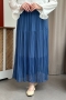 Nefel Blue Skirt  