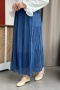 Nefel Blue Skirt  