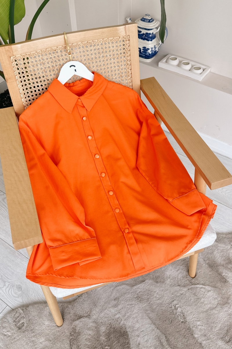 Noode Orange Tunic