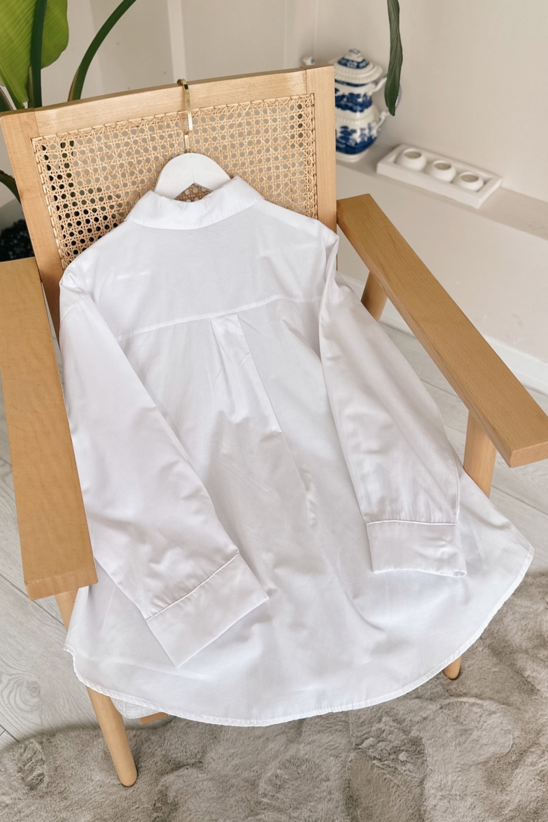 Noode White Tunic