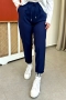 Safi Navy Blue Trousers 