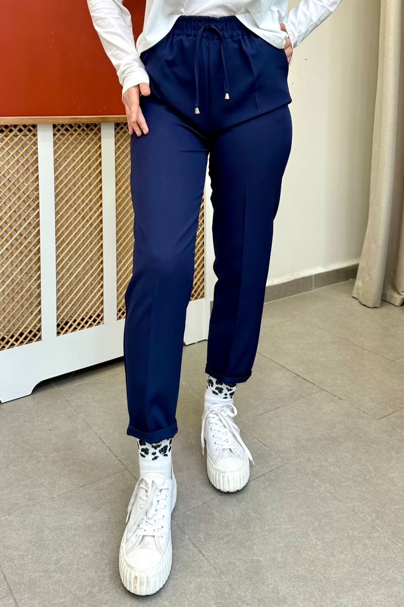 Safi Navy Blue Trousers 