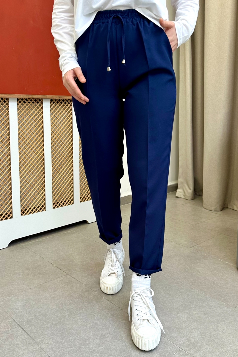 Safi Navy Blue Trousers 