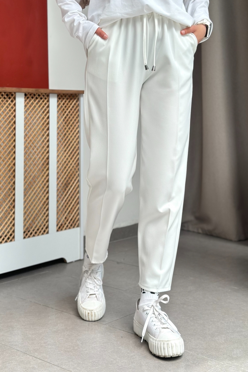 Safi White Trousers