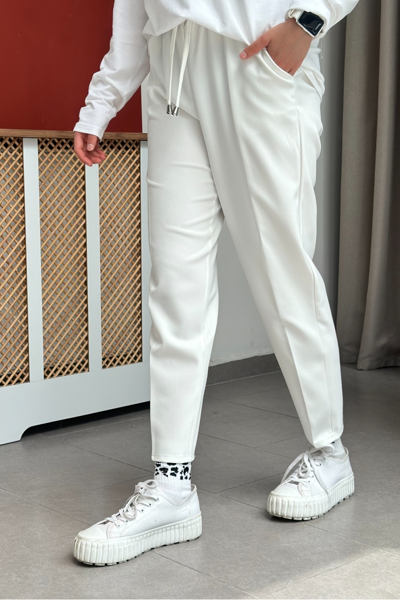 Safi White Trousers