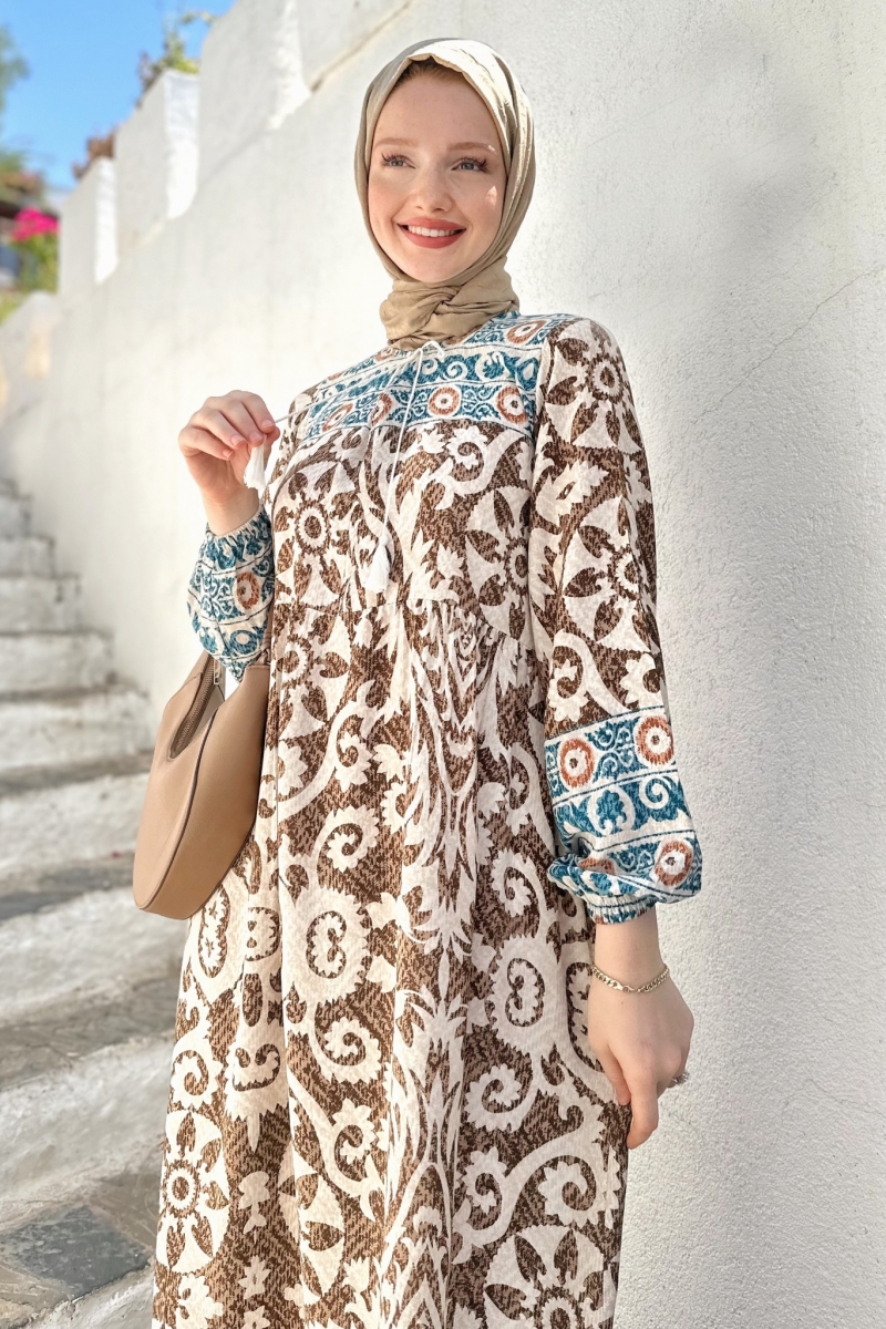 Seville Brown Dress 