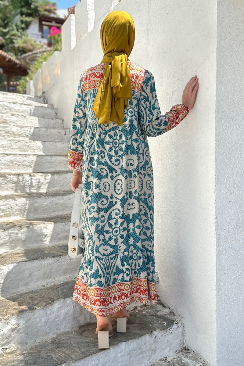 Sevilla Turquoise Dress