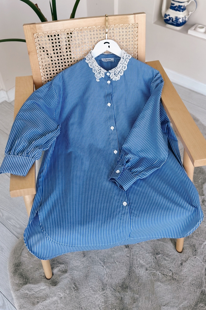 Zania Blue Tunic 