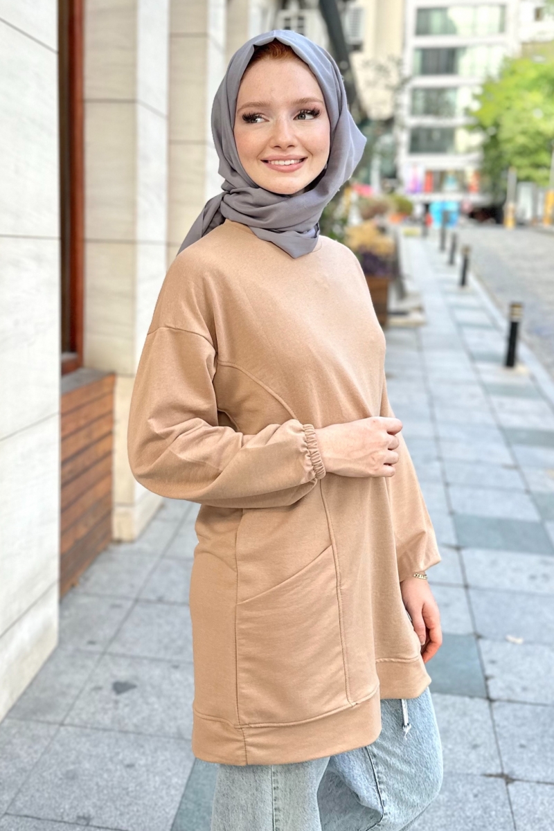 Zey Beige Tunic 